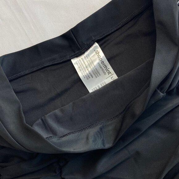 Shapermint High-Waisted Control Bikini Swim Bottom Large L Black 81068 NWT - Picture 6 of 8